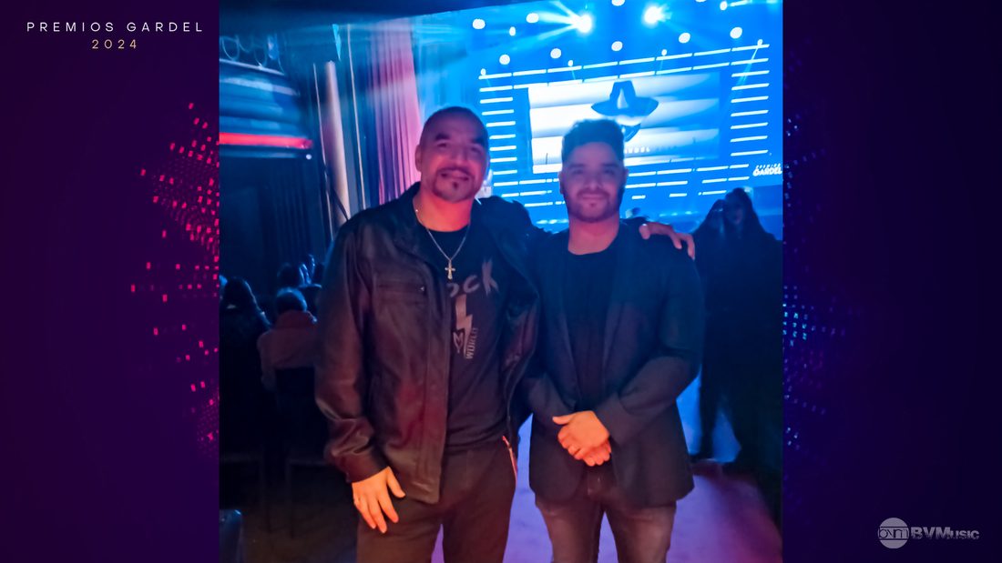 Beto Vilchez en los Premios Gardel 2024