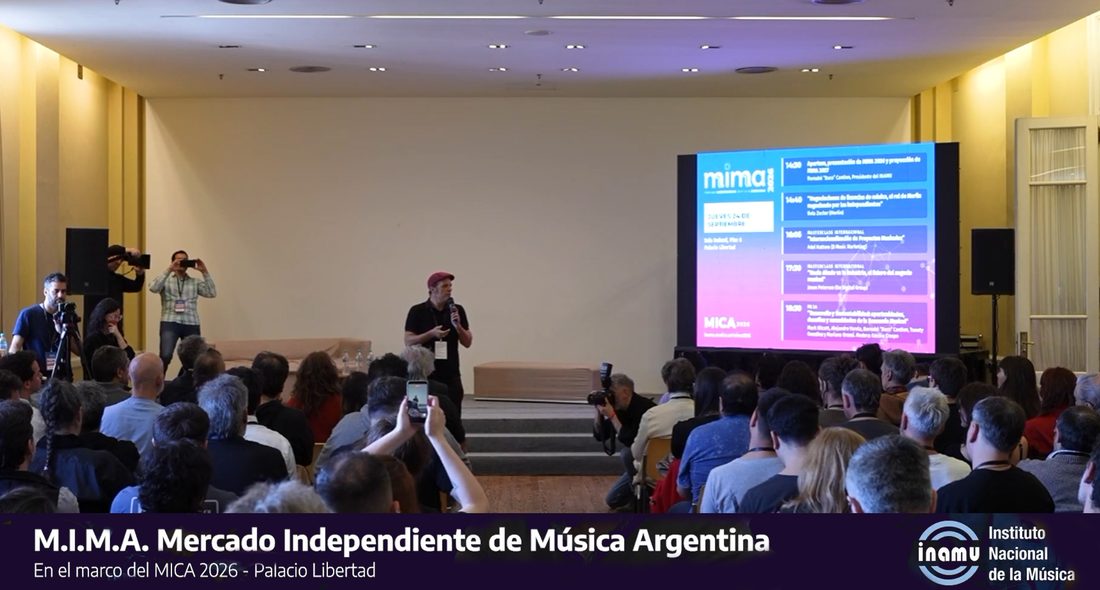 Charla en el MIMA - 2026, en el Palacio Libertad